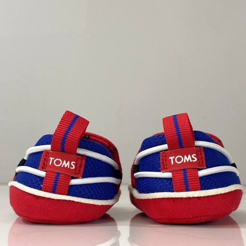 Toms x Marvel Spider-Man Baby Lima Shoes Size T3